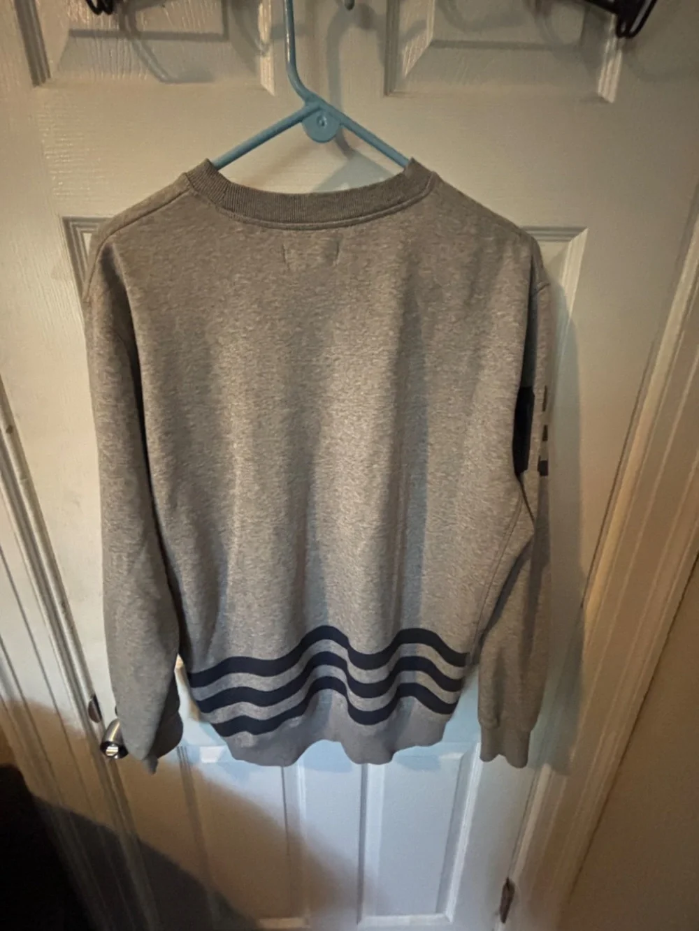 Adidas, Large, Gray Sweater